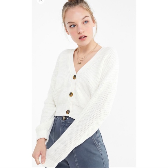 Urban Outfitters Sweaters - UO Kia cropped cardigan